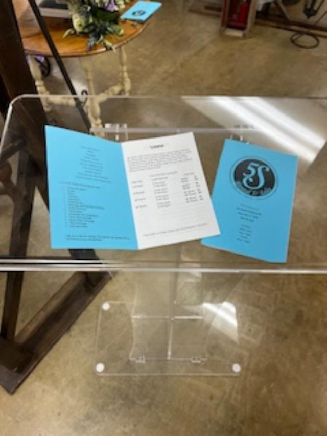 Where to find PODIUM, ACRYLIC in White Oak